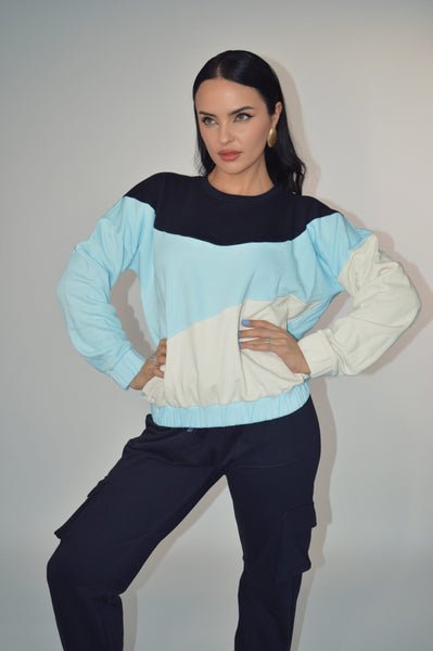 Blueish Dye Top