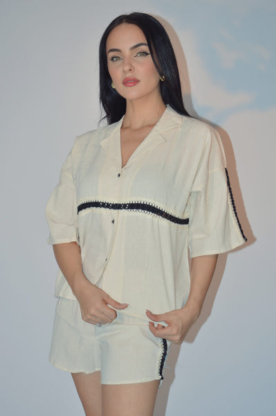 Arezzo Linen Short Pajama