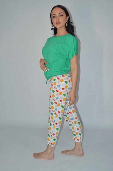 Emoji Long Pajama