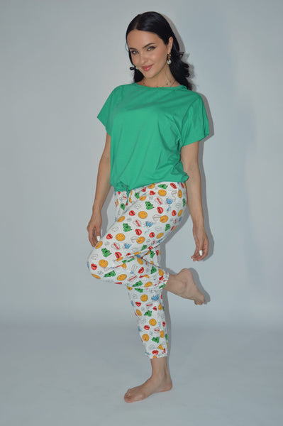 Emoji Long Pajama