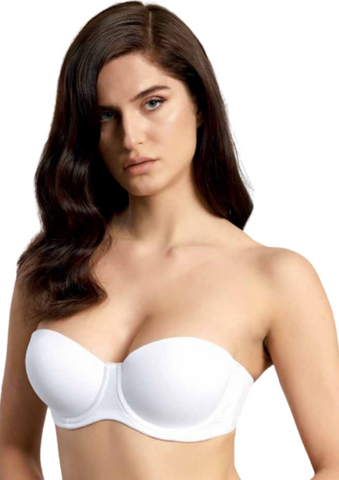 Soutien-gorge rembourré sans bretelles élégant et confortable