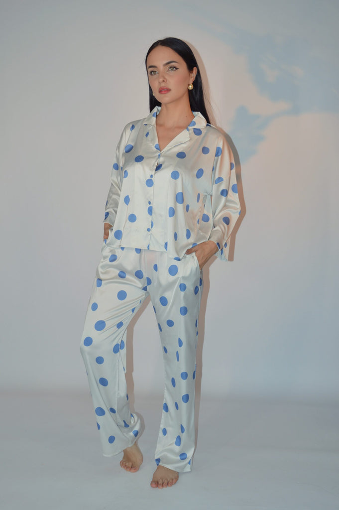 Felicita Satin Long Pajama