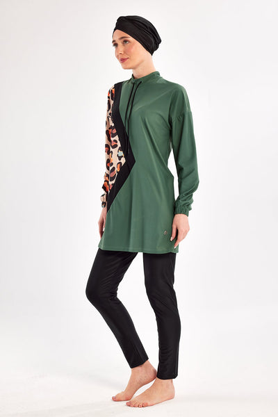 Naya Long Sleeve Modest Burkini Swimsuit
