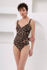 Leopard Print One-Piece Swimsuit - My Secret 