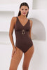 Mocha Glow One-Piece Swimsuit - My Secret 