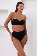 Beaded Covered Strapless Bikini - My Secret 
