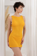 Sunlit Texture Cover-Up Dress - My Secret 