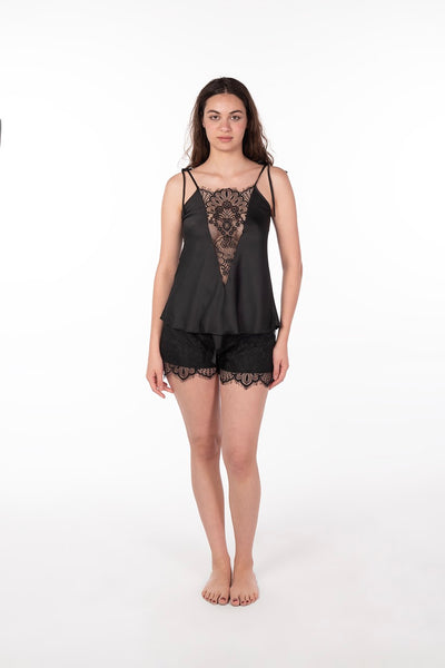 Bridal Black Pajama