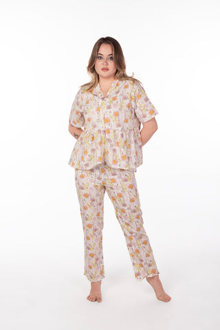 Divers pyjamas citron vert