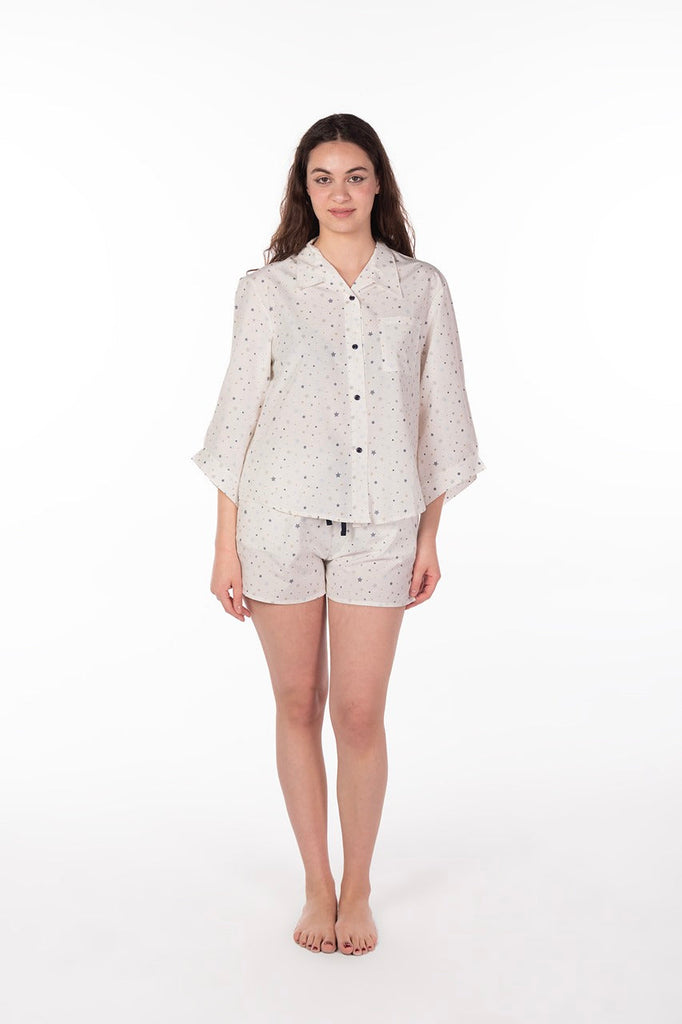 Vichey Star White Pajama