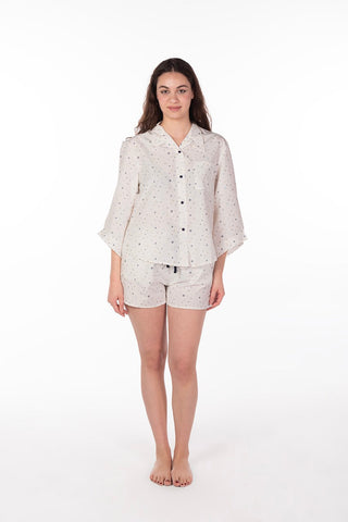Vichey Star White Pajama