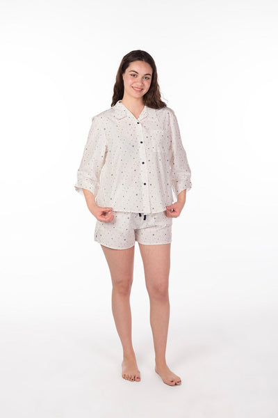Vichey Star White Pajama