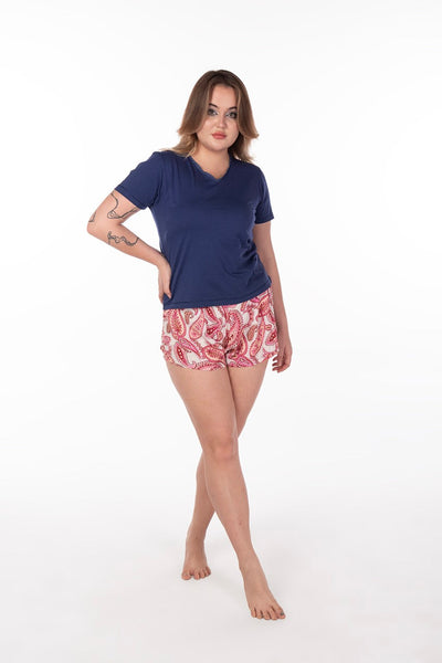 Mix & Match Navy Cashmir Top