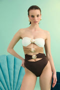Aurelia Strapless Swimsuit - My Secret 