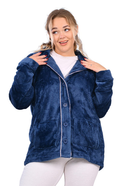 Navy Cozy Jacket