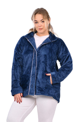Navy Cozy Jacket