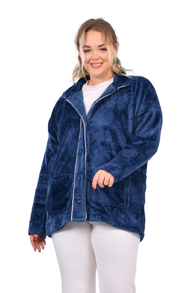 Navy Cozy Jacket