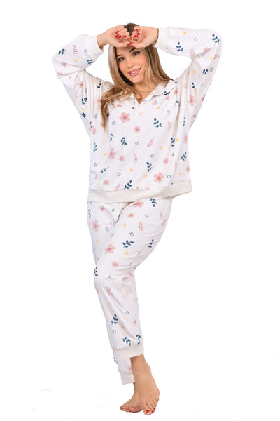 Ecru Cozy Pajama