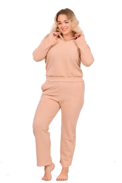 Simplicity Nude Collared Pajama
