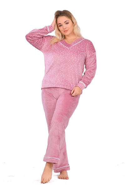 Pink Dot Cozy Pajama