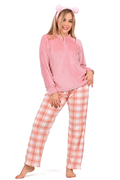 Pink Tartan Cozy Pajama