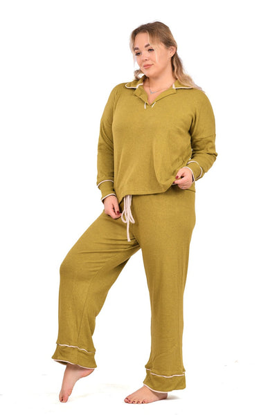 Green Lounge Wear Pajama