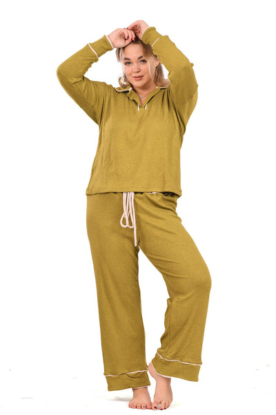 Green Lounge Wear Pajama