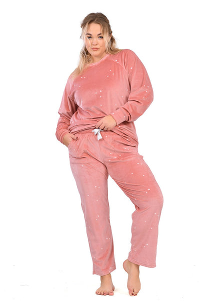 Moonlight Pink Star Pajama