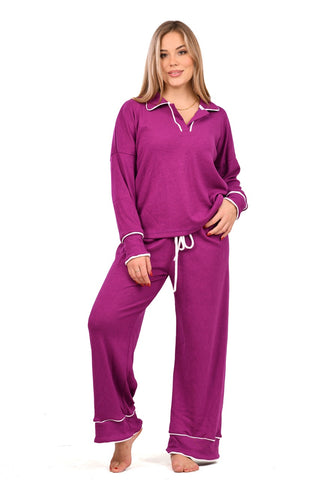 Pyjama mauve Lounge Wear