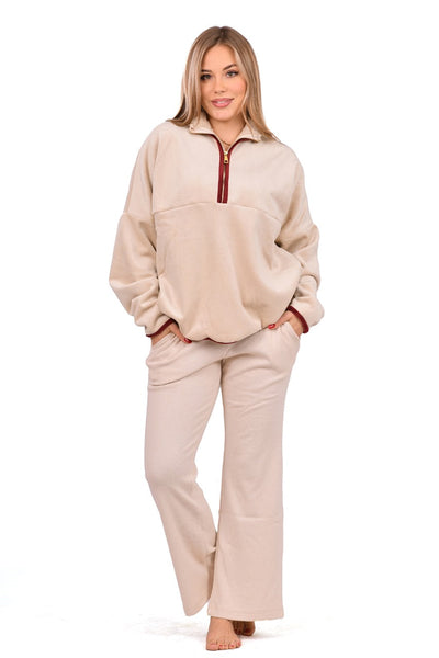 Lounge Wear Beige Pajama