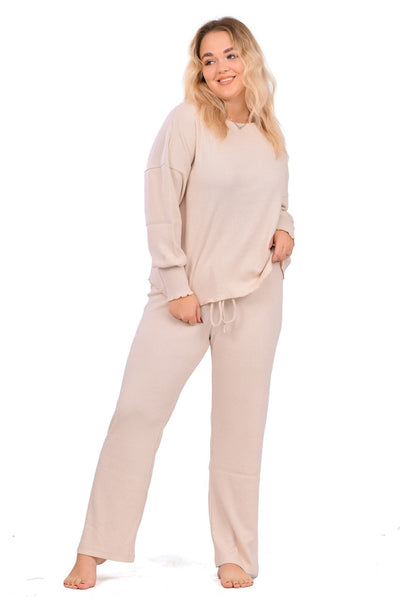 Lounge Wear Beige Pajama