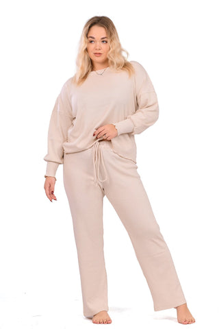 Lounge Wear Beige Pajama