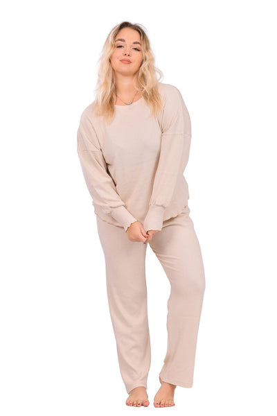 Lounge Wear Beige Pajama