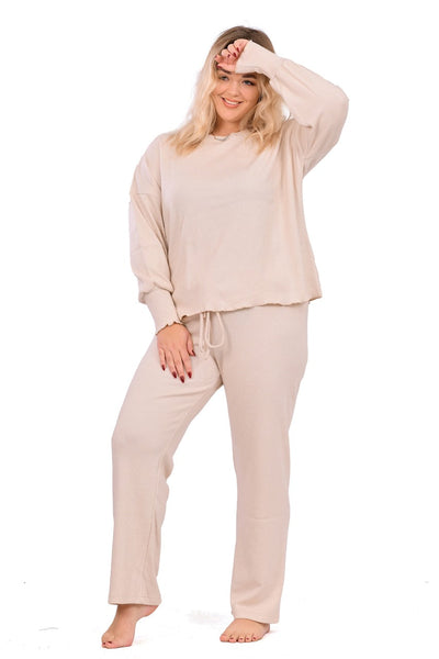 Lounge Wear Beige Pajama