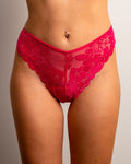 Fuchsia Lace Bloom Brief