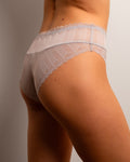 Light Blue Lace Comfort Brief