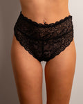Black Lace Comfort Brief