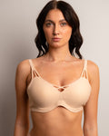 Criss-Front Skin Bra