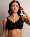 Smooth Fit Black Bra