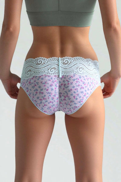 floral patterned pantie